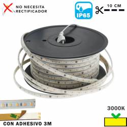 Tira LED por metros 15w/m 180LED/m 450lm/m IP65 15mm 220v