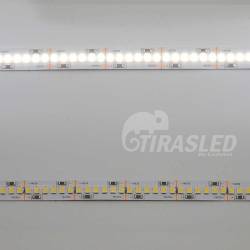 Tira LED 24V 19W IP20 Luz Blanca 6000K CRI90 encendido y apagado en 2 muestras