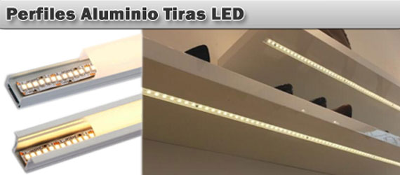 imagen de enlace a categoría de Perfiles de aluminio para LED